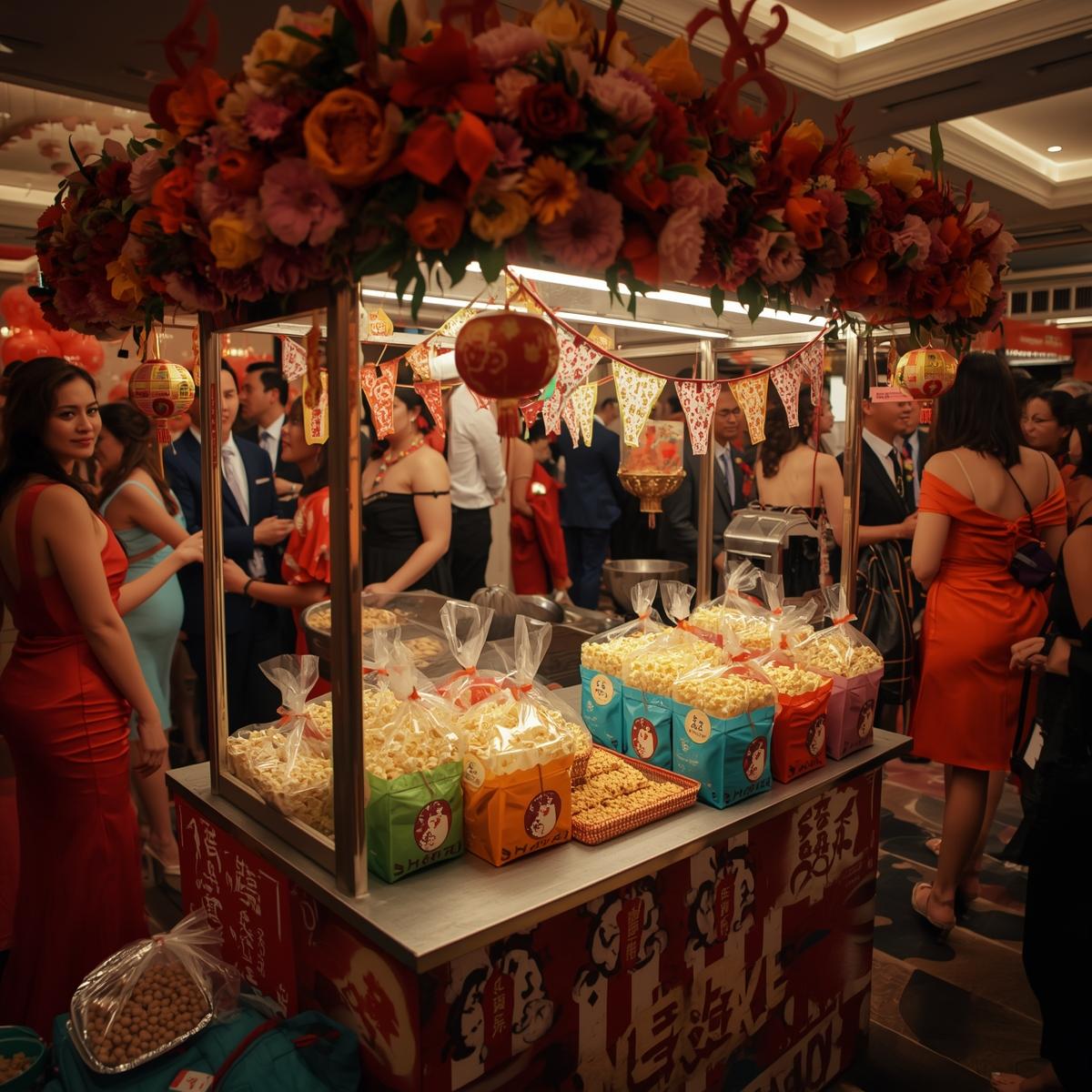 婚禮甜品角落